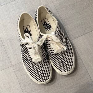 Vans Black and White Polka Dot Sneakers